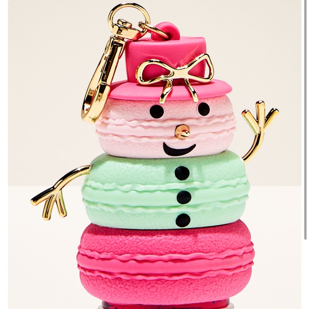 Bath & Body Works Macaron Snowman PocketBac Holder